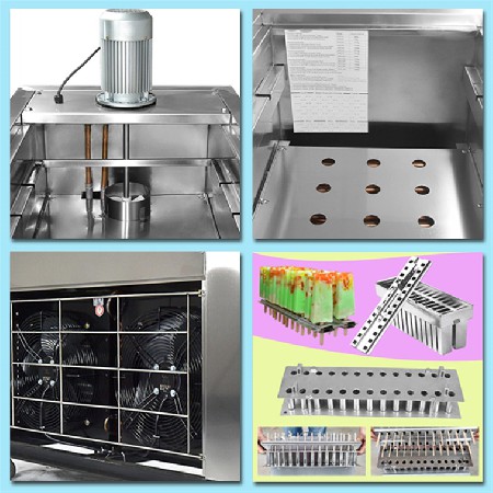BPZ-02A 2 molds Brazil style popsicle machine/ice lolly machine/ice pop machine